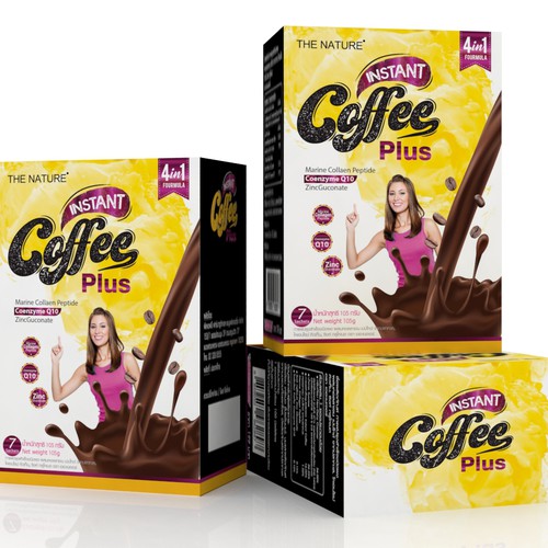 Instant Coffee mix packaging  