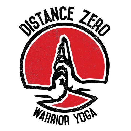 Logo for a yoga for studio aimed at Jiu Jitsu fighters.