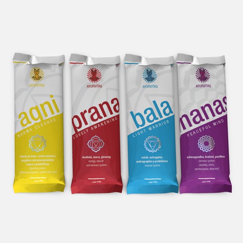 Product packaging for Vegan energy bar