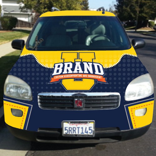 SUV wrap design