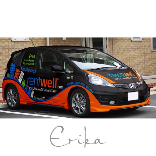 Property Manager need fresh and exciting car wrap