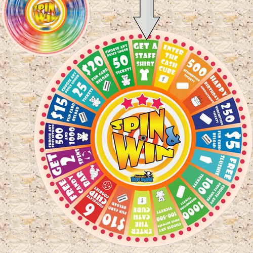 Prize Wheel Design (20 Slots)