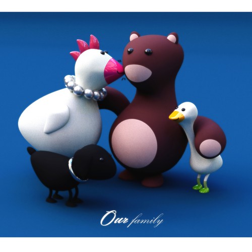 Funny Family Portrait