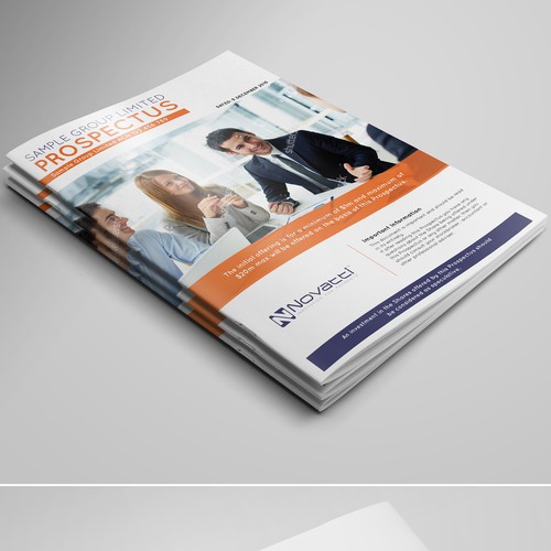 Magazine Cover for Professional Consulting Business