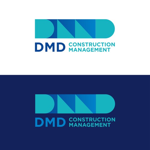 Geometric Logo for a construction management company