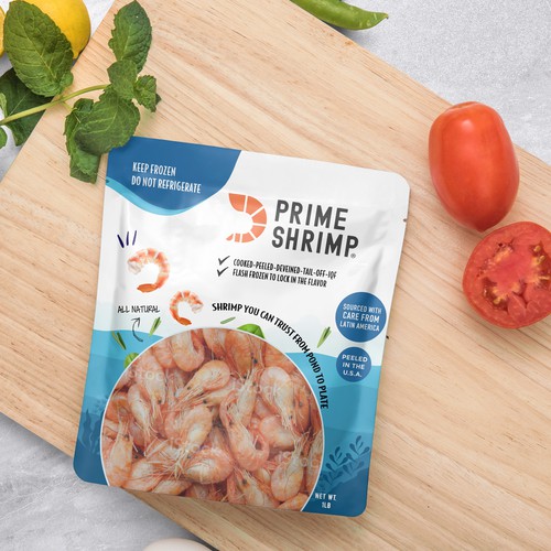Shrimp Packaging Design