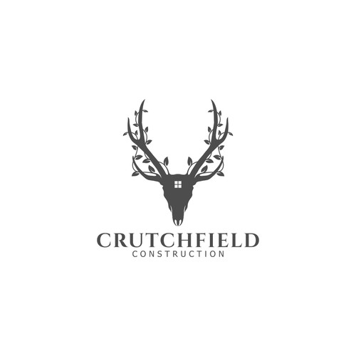Deer head logo