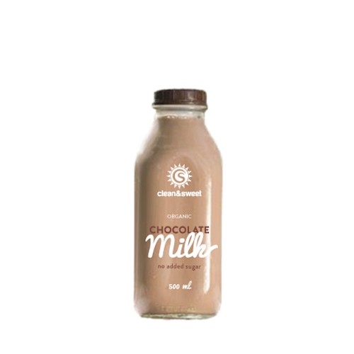 Label for chocolate milk