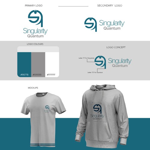 Logo Concept For Singularity Quantum