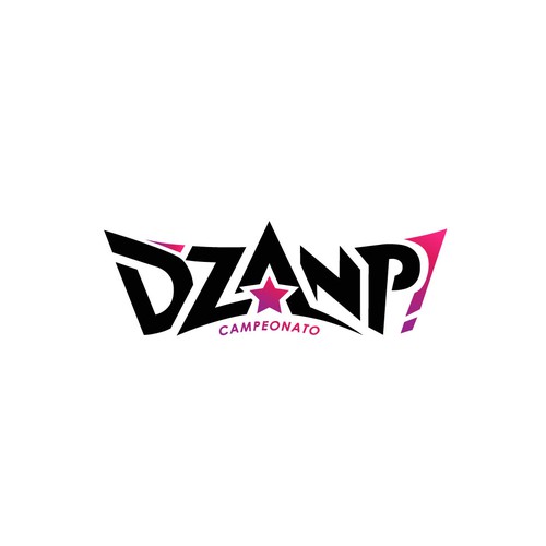 Strenght and youthful logo for D'ZANP! dance studio