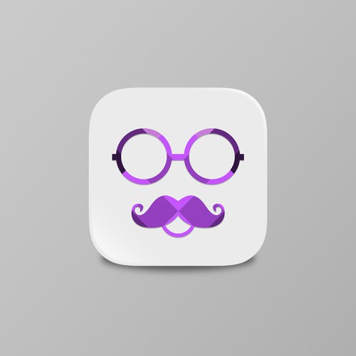 Create an app icon for anonymous social app for "The Masq"