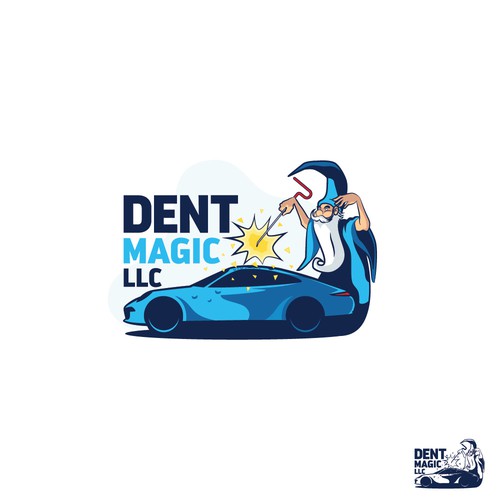 Magic Logo for dent healer.