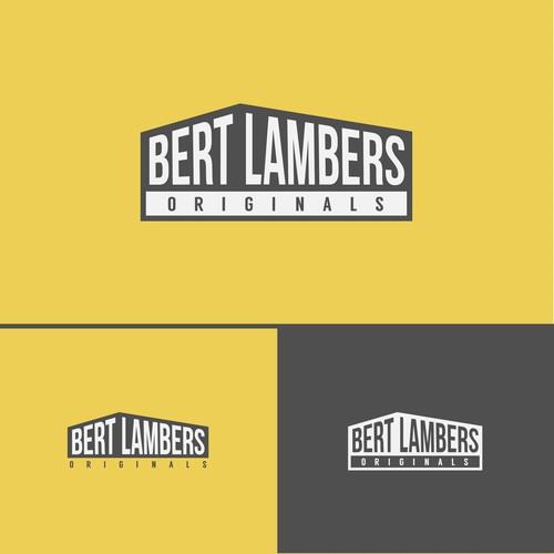 Simple Logo fot Bert Lambers