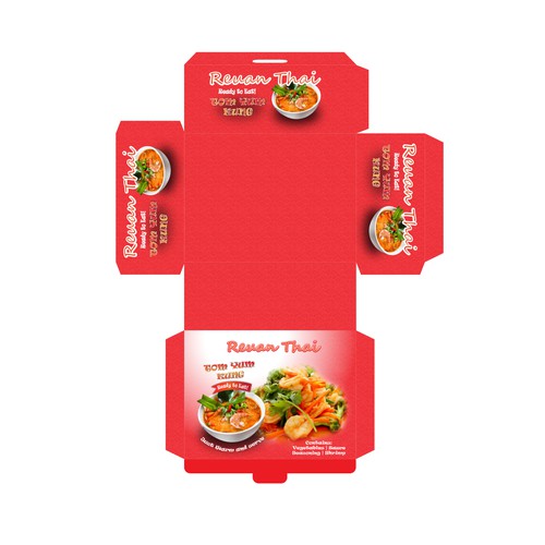 Tom Yum Kung packaging box