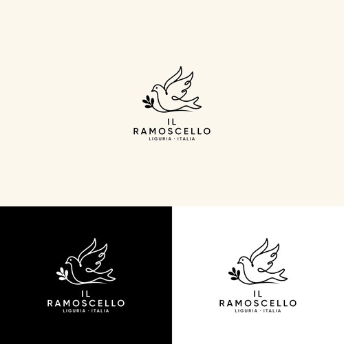 Logo concept for the brand "Il Ramoscello"