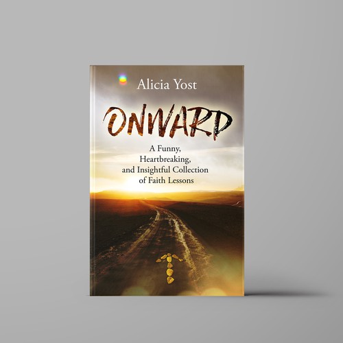 Cover design for book ONWARD