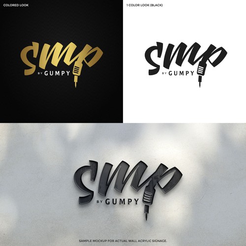 Elegant Logo for a Hair Tattoo