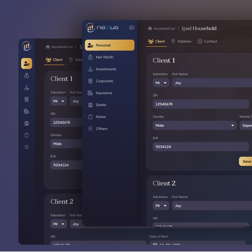 Nexus CRM Web App
