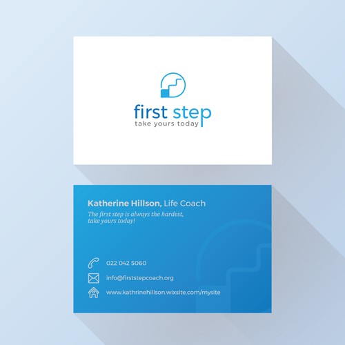 Clean logo and business card design