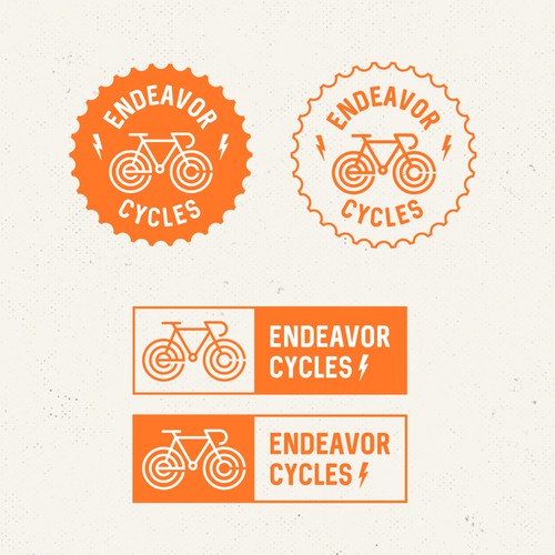 A hip/trendy logo for a bike shop