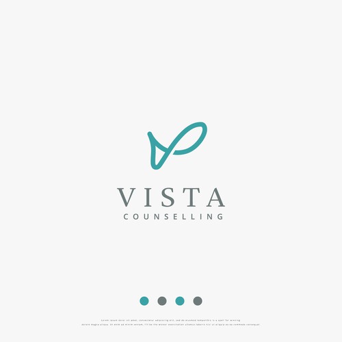 Winning Logo Design Concept for Vista Counselling