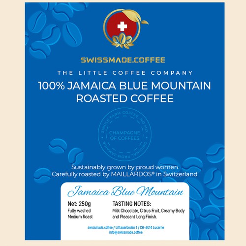 Roasted Coffee Label