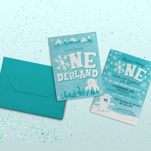 Winter Wonderland Invitation