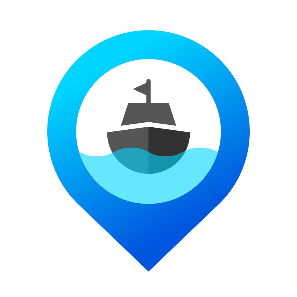 Icon for a new boating social app