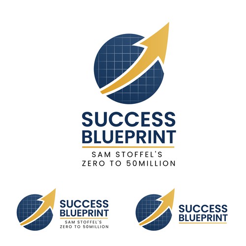 SUCCESS BLUEPRINT Logo Design