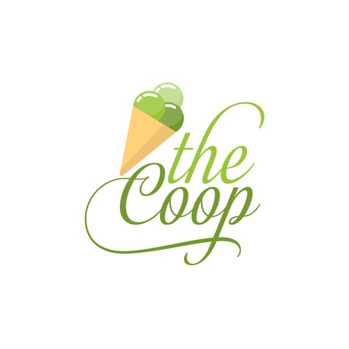 Logo concept for Ice-cream parlor 