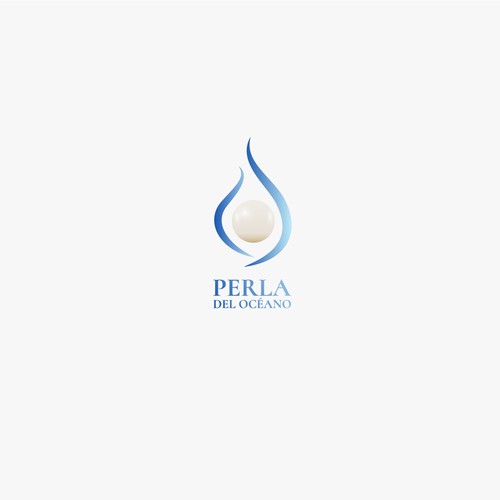 Modern oceanfront property logo design