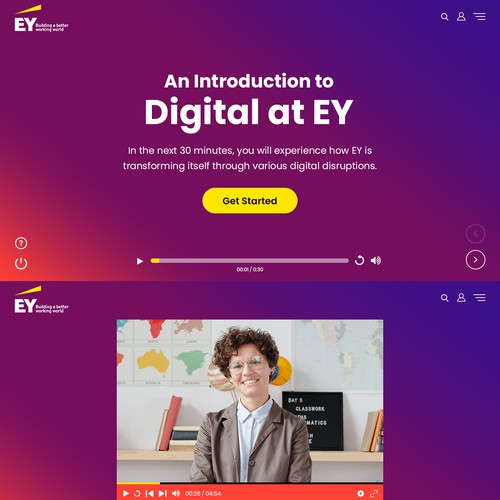 E-Learning Screen Design