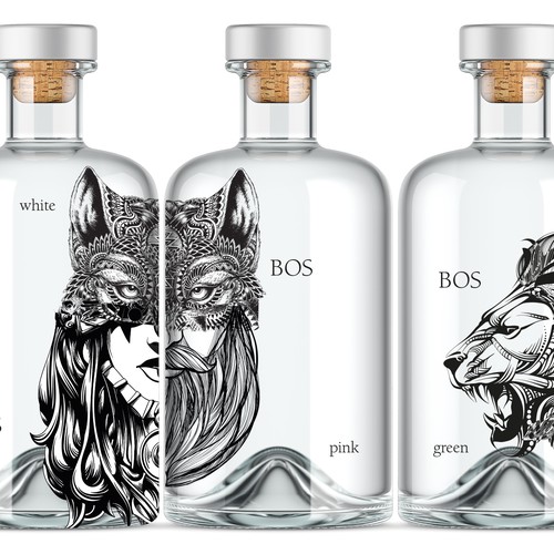 Gin bottle