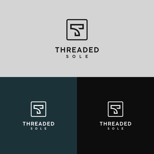 Threaded Sole online sock store logo design