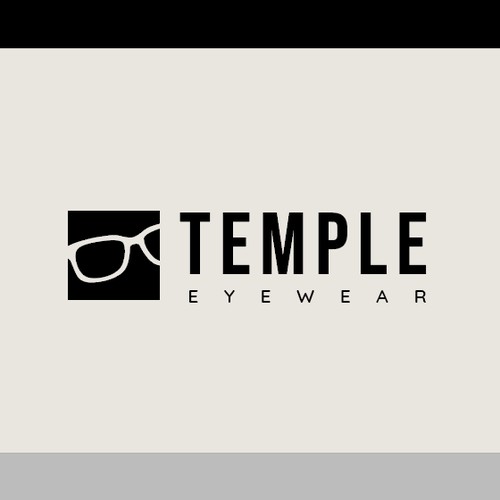 Logo design proposal for TEMPLE EYEWEAR