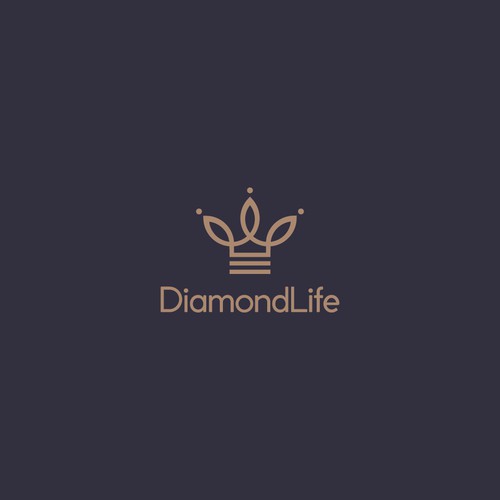 Logo for a company specialst in luxury custom lighting and crystal chandelier