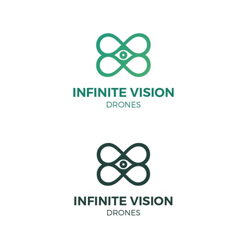 Infinite Vision Drones Logo Concept