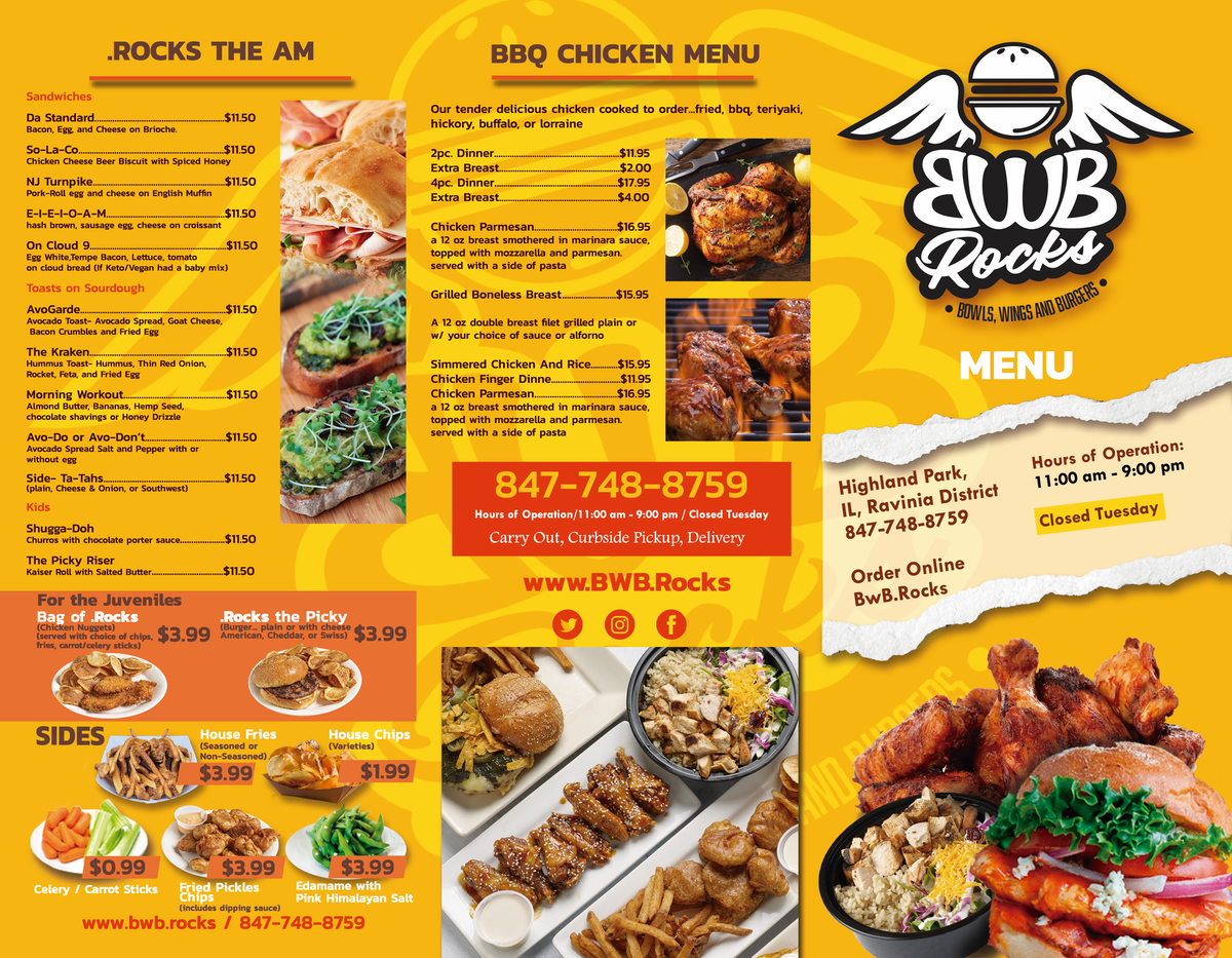 Trifold Menu