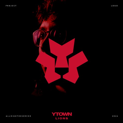 Bold logo lion for Youth hockey organization