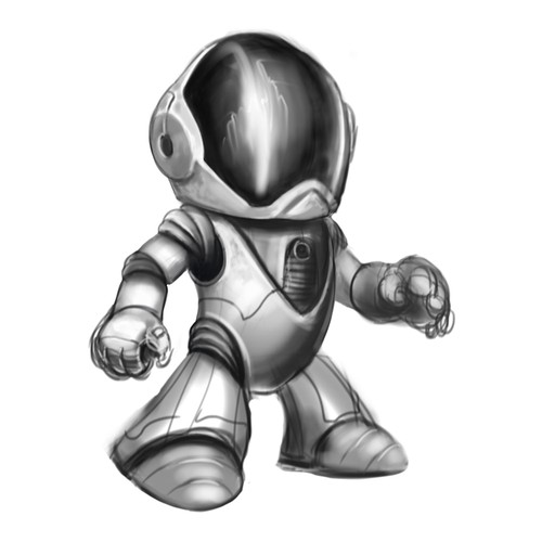 Аstronaut mascot 2