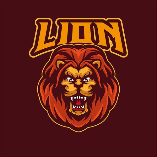 Lion Head Premade Logo