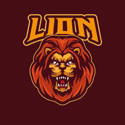 Lion Head Premade Logo