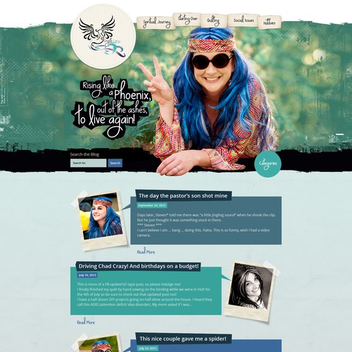 Create the next website design for Crysticaro.com