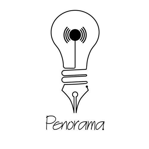 Unique Hand Drawn Style Logo for Pen Company