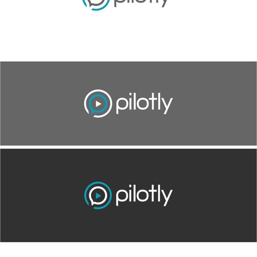 Create a logo for Pilotly, the only way to watch TV before its on TV