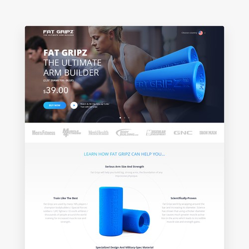 Far Gripz - Landing Page