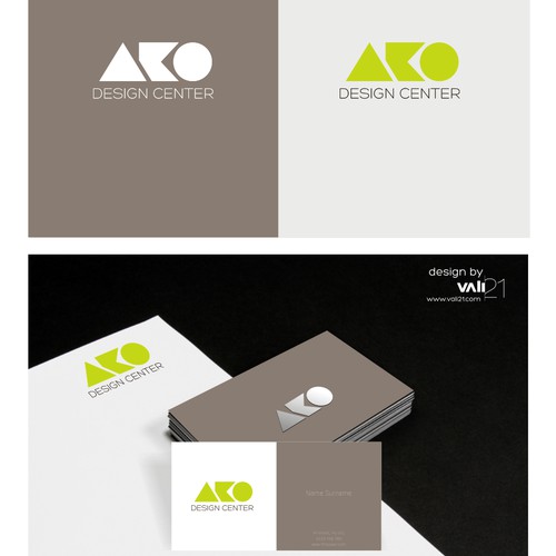 Create a logo and business card for a Luxury Retail Furniture Store in NYC.