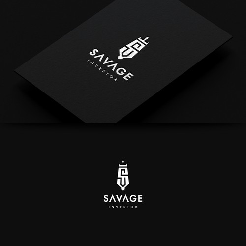Bold logo concept for Savage Investor