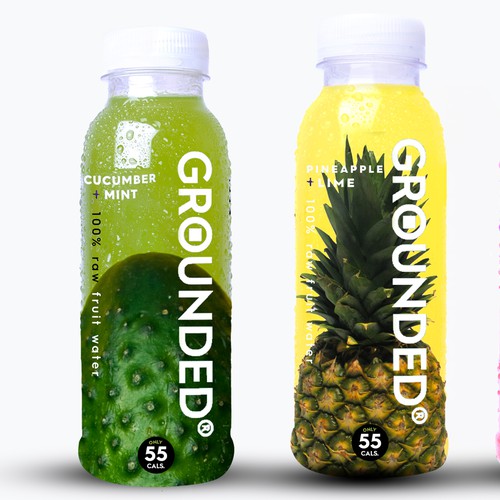 Grounded drinks new label.