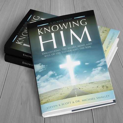Book cover design for "Knowing Him"